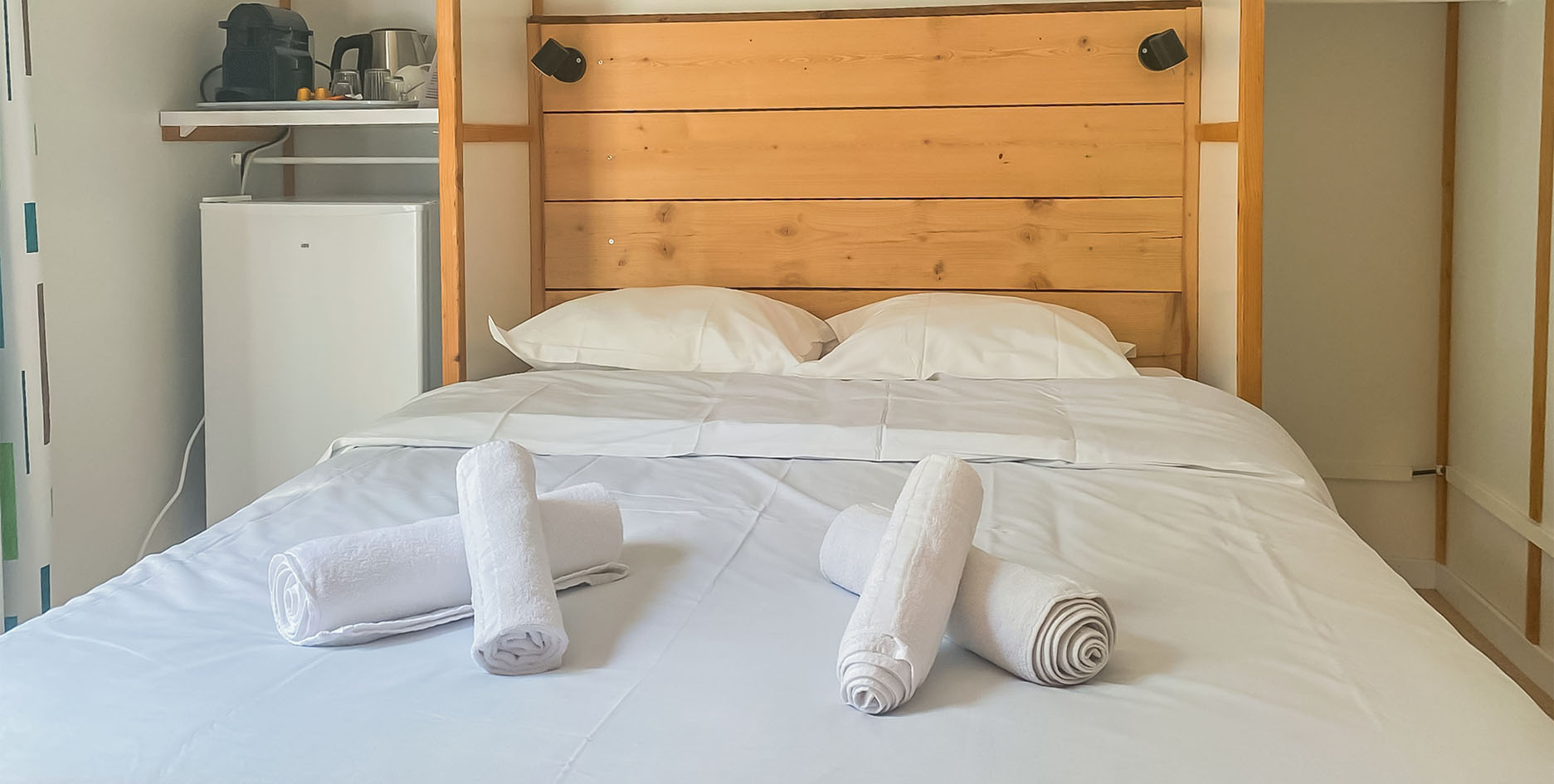hotelchalets voor een comfortabele vakantie voor één of twee personen