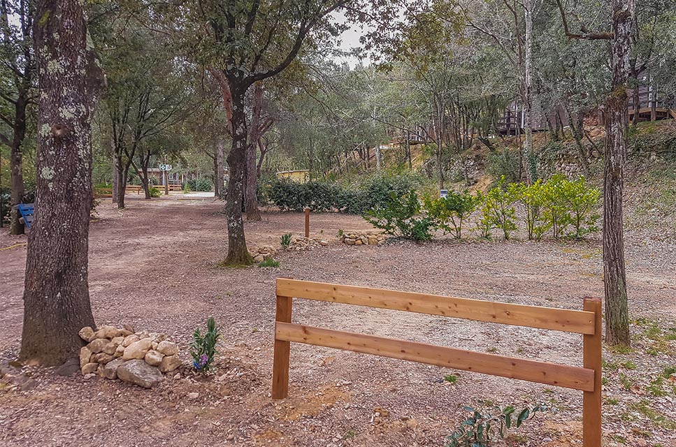emplacements en location pres de goudargues